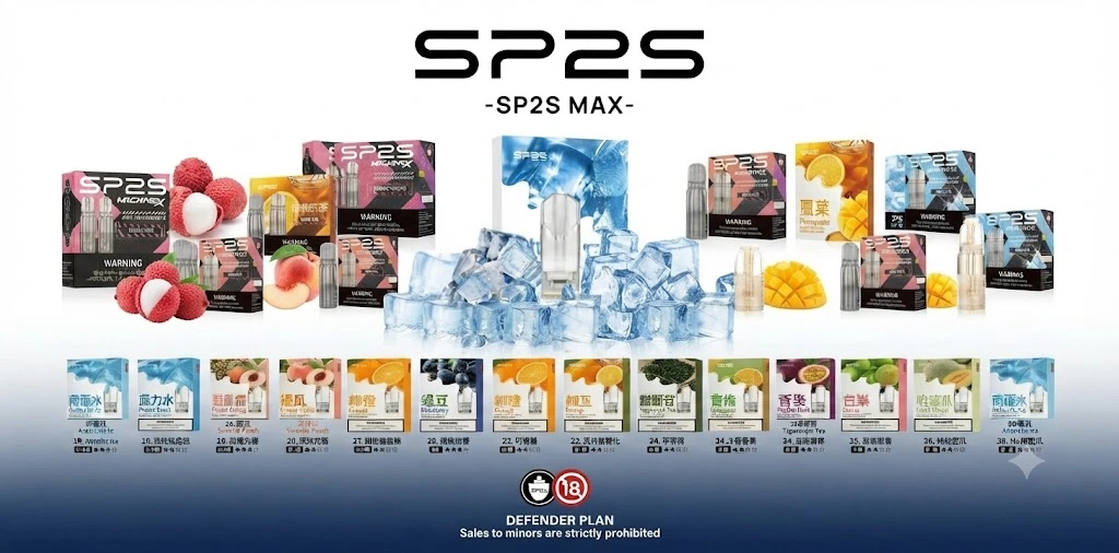 SP2S煙彈-SP2S max系列煙彈-SP2s電子煙官網